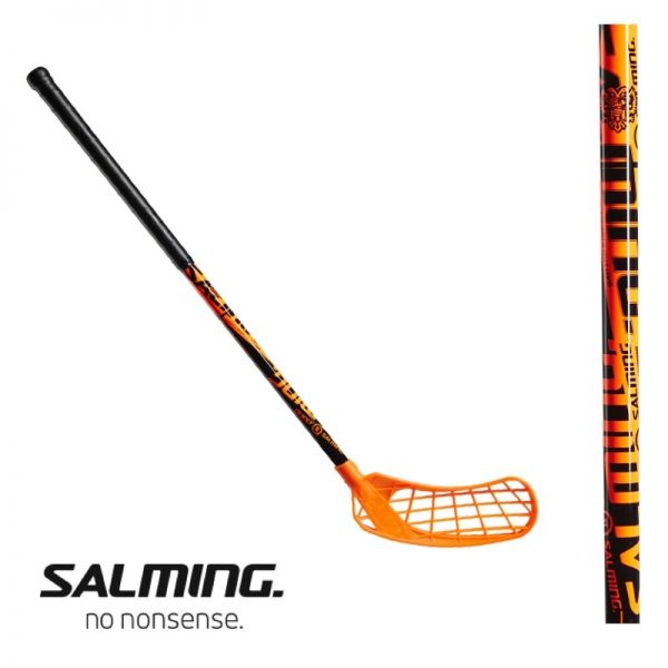 Salming QUEST 2 35 Mid Schwarz/Orange