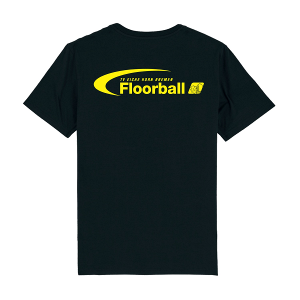 Floorball Eiche Horn Funktionsshirt schwarz-back.png