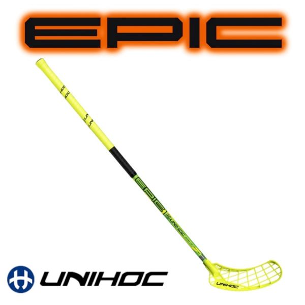 Unihoc EPIC 32 neon gelb