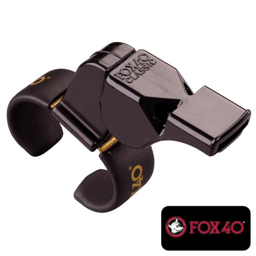 Fox40 Pfeife CLASSIC schwarz FINGER