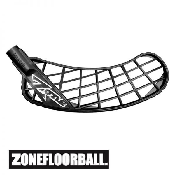 Floorballe Kelle - Zone MONSTR Medium+ schwarz
