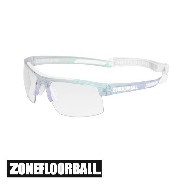 Zone Sportbrille PROTECTOR Junior seethrough/weiß