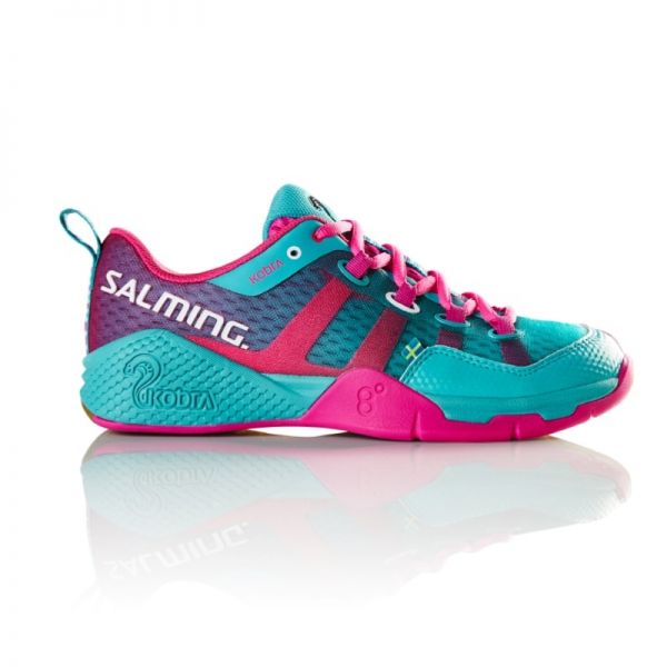 Salming Schuh KOBRA Damen türkis/pink