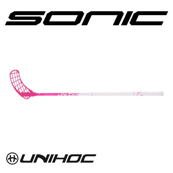 Unihoc SONIC TopLight II 29 weiß/pink