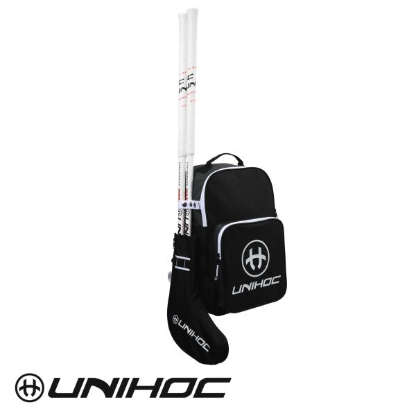 Unihoc Rucksack Stickbag TACTIC Senior schwarz/weiß