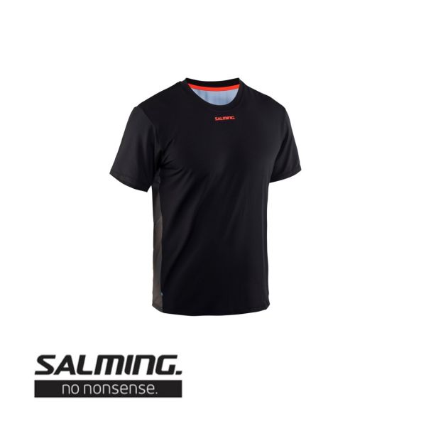 Salming Trikot CHALLANGE Tee schwarz - vorne