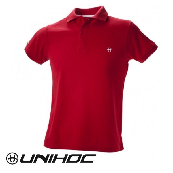 Unihoc Polo Malaga rot