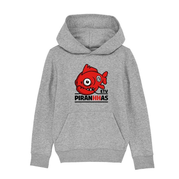 ETV PiranHHas Hoodie grau Kids 