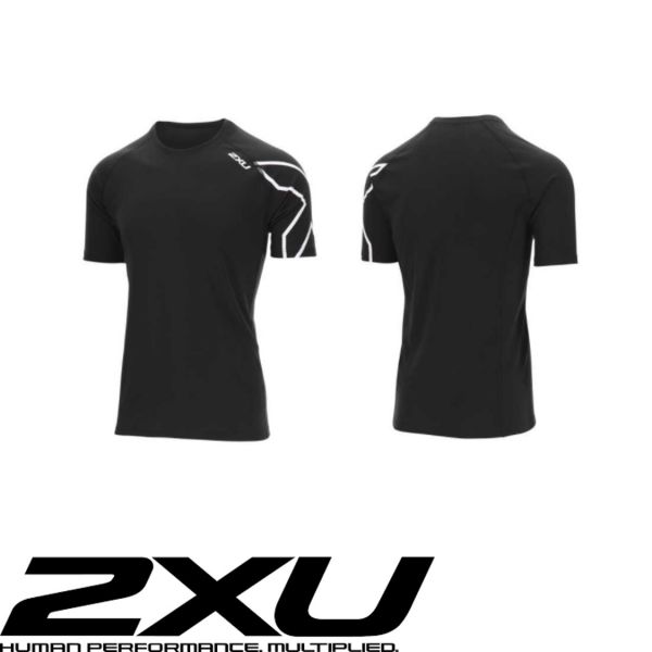 2XU ACTIVE Shortsleeve Tee Herren schwarz