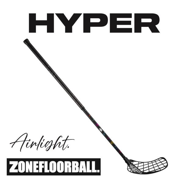 Zone HYPER Airlight 27 oval schwarz/hologram