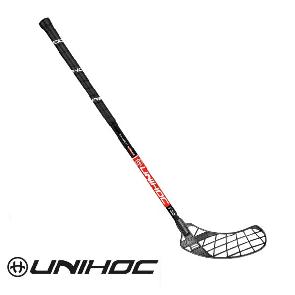 Floorballschläger - Unihoc UNITY CLASSIC 32 schwarz/rot