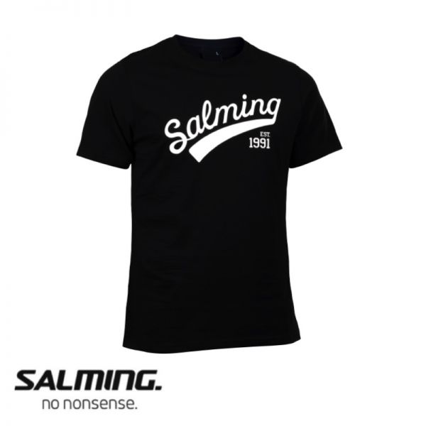 Salming T-Shirt LOGO TEE Schwarz