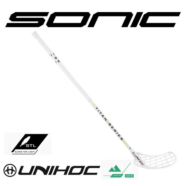 Unihoc SONIC TITAN SuperTopLight 29 weiß/grün