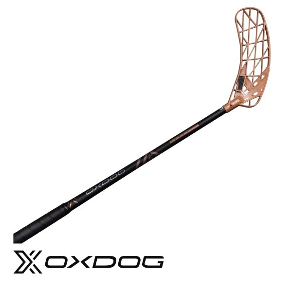 Floorballschlager Oxdog OPTILIGHT Sense HES 27 schwarzkupfer.jpg