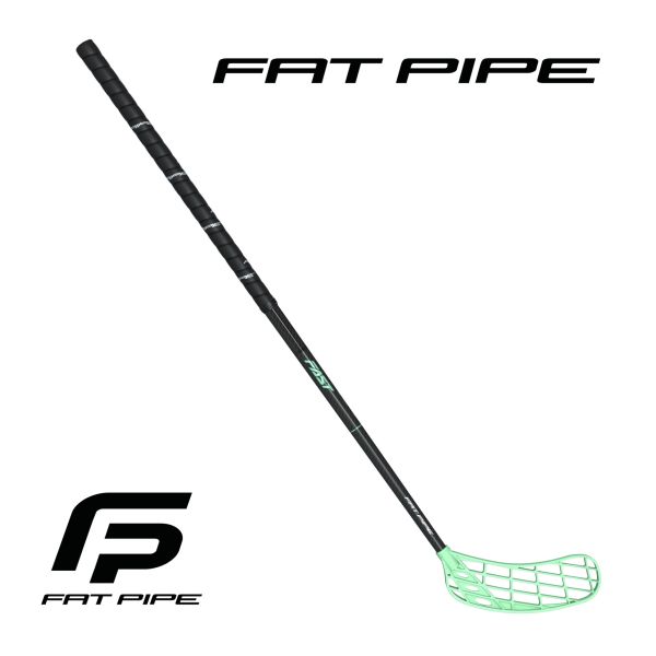 Floorballschläger - Fatpipe SILK FAST 27 schwarz mint.jpg