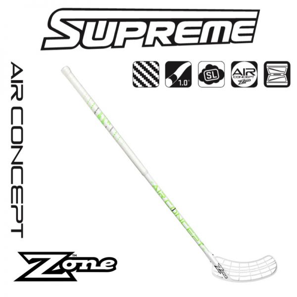 Floorball Stick - Zone HYPER AIR Superlight Curve 2.0° 27 schwarz