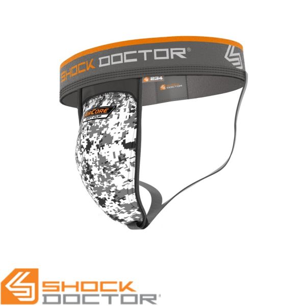 SHOCK DOCTOR AIRCORE Suspensorium SOFT CUP camoflage