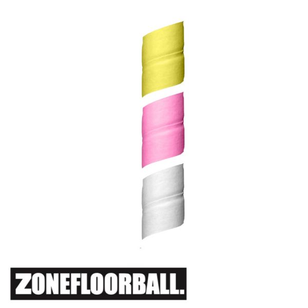 Zone Grip OVER TOP Part (3er Pack) weiß/pink/gelb