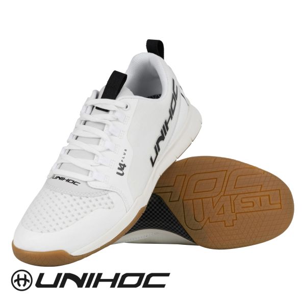 Unihoc Schuh U4 PLUS LowCut weiß
