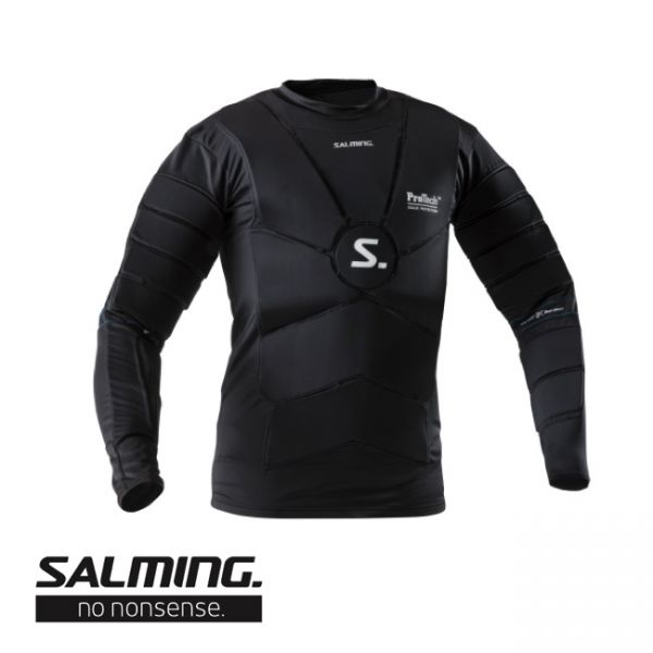 Salming Torhüterweste PROTECH CORE Longsleeve schwarz