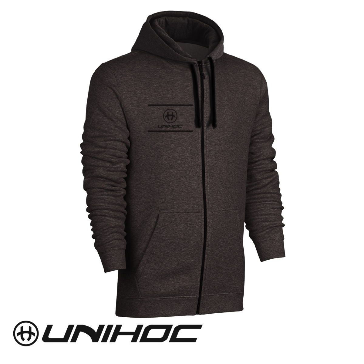 Unihoc Hoodie ALLSTAR grau | Jamasi Floorball Shop