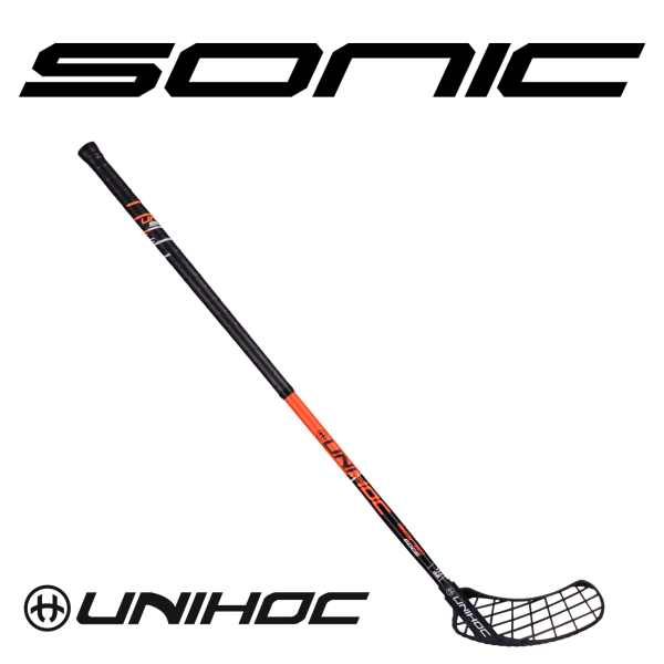 Unihoc SONIC EDGE Curve 1.0° 26 schwarz/orange