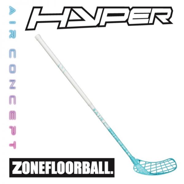 Zone HYPER AIR Superlight Curve 2.0° 29 weiß/türkis