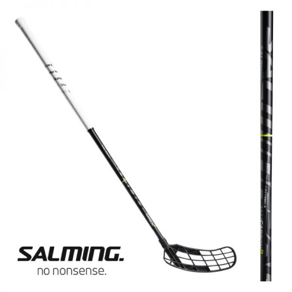 Salming QUEST 1 Carbon X 27 Schwarz/Weiß 