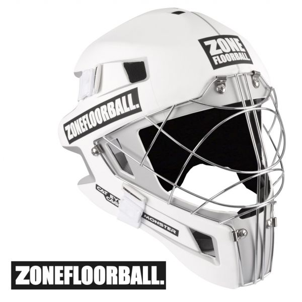 Zone MONSTER Cat Eye Cage Maske weiß/schwarz