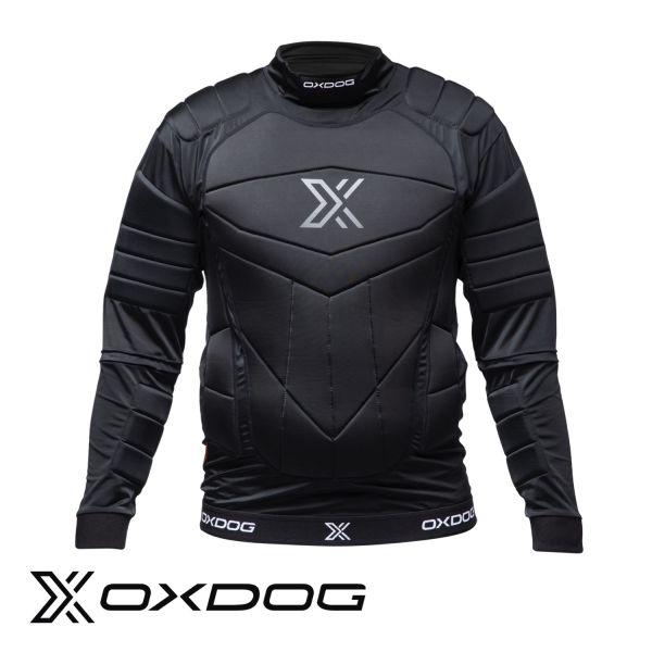 Floorball Schutzweste - Oxdog XGUARD schwarz