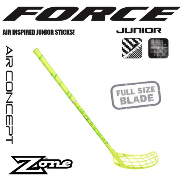 Zone FORCE AIR Jr. 35 gelb