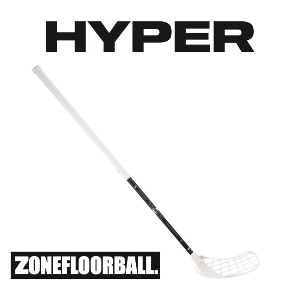 Floorballschläger - Zone HYPER Composite 27 schwarz weiß