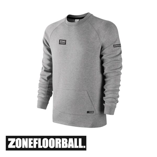 Zone Pullover HITECH grau