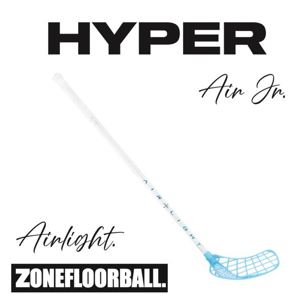 Floorball Schläger - Zone HYPER Airlight JR. 29 weiß/blau