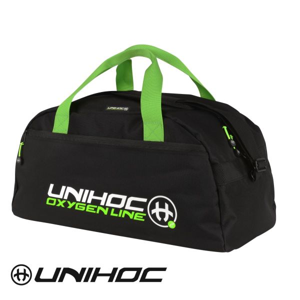 Unihoc Sporttasche OXYGEN LINE klein Schwarz/Grün