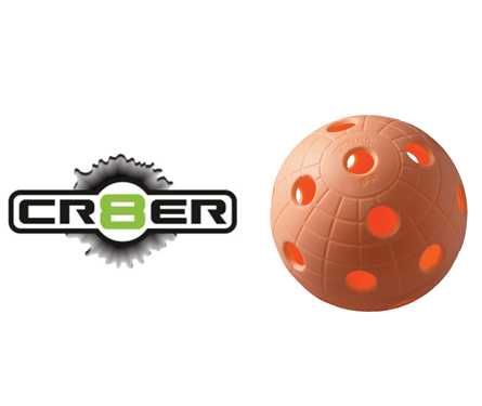 Offizieller WM-Floorball Unihoc CR8TER orange - In Sets verfügbar