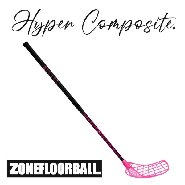 Floorball Schläger - Zone HYPER Composite 29 schwarz/pink
