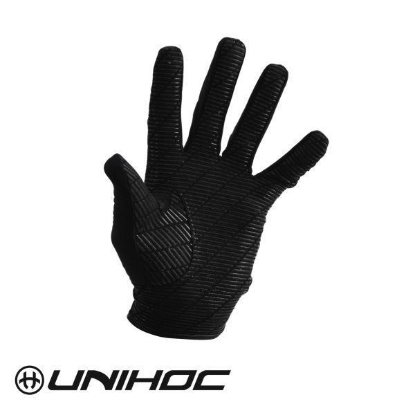 Unihoc Torwarthandschuhe SUPERGRIP schwarz