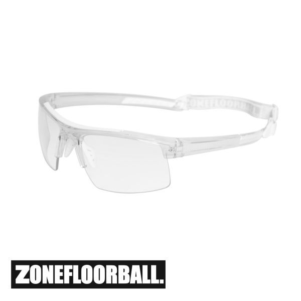 Zone Sportbrille PROTECTOR Junior transparent/weiß