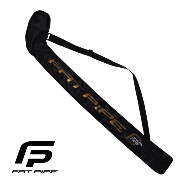 Floorballschläger Tasche - Fatpipe Stickbag AIR schwarz/gold