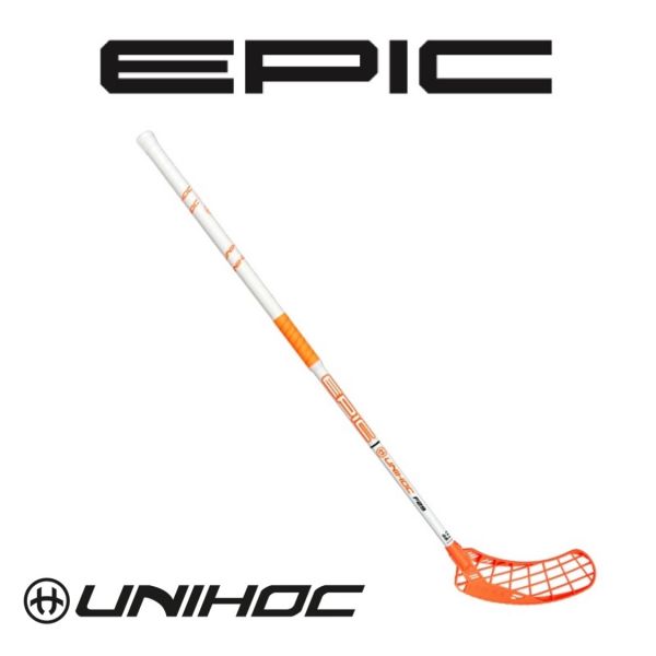 Unihoc EPIC Composite 34 weiß/orange