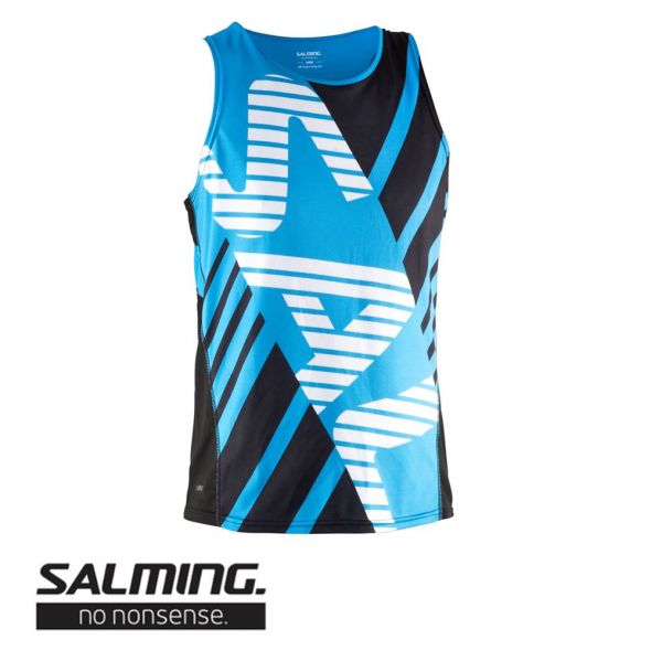 Salming Running Race Singlet blau - vorne