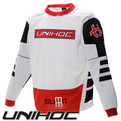 Unihoc SUMMIT TW-Pullover weiß/schwarz