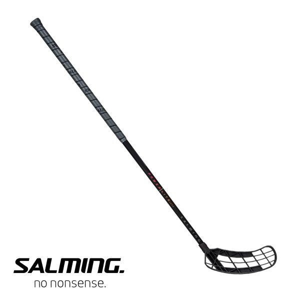 Floorball Schläger - Salming QUEST 1 Powerlite Aero 27 schwarz/grau