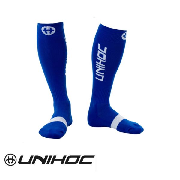 Unihoc Stutzen BADGE blau