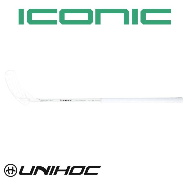 Unihoc ICONIC Supershape Oval Light 26 weiß/silber