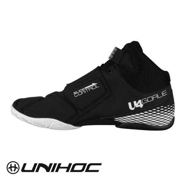 Unihoc Schuhe U4 GOALIE schwarz