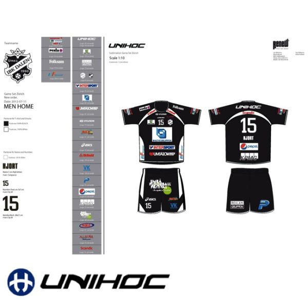 Unihoc Trikots Sublimation