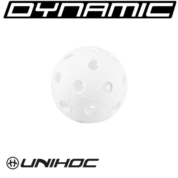 Offizieller WM-Floorball Unihoc DYNAMIC weiß - Set