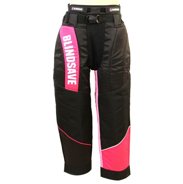 BLINDSAVE Torhüter Hose Damen schwarz/pink